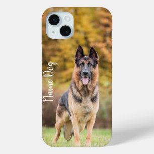 Rename your German Shepherd Dog dog on the phone c iPhone 15 Mini Case