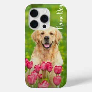 Rename your Golden Retriever dog on the phone case