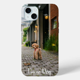 Rename your poodle dog on the phone cases