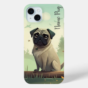 Rename your Pug Dog dog on the phone cases