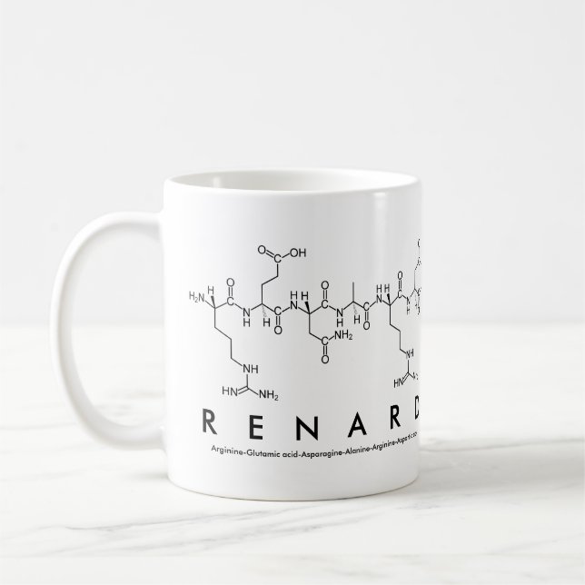 Renard peptide name mug (Left)