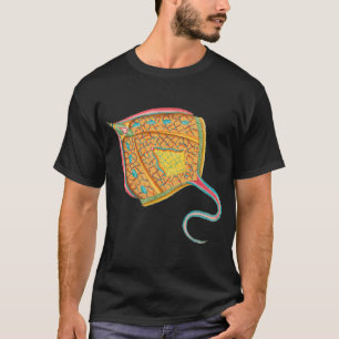 Renard Vintage Marine Art - Orange Ray T-Shirt