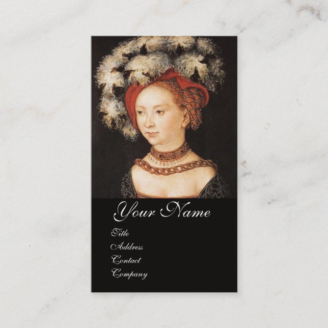 RENASSAINCE BEAUTY,FASHION JEWELRY COSTUME DESIGN BUSINESS CARD (Front)