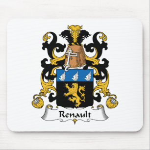 Renault Family Crest Mouse Mat