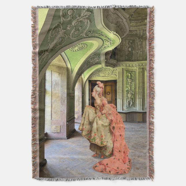 Rendezvous Throw Blanket (Front Vertical)