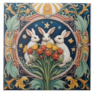 Rendezvous Under the Celestial Sky Tile