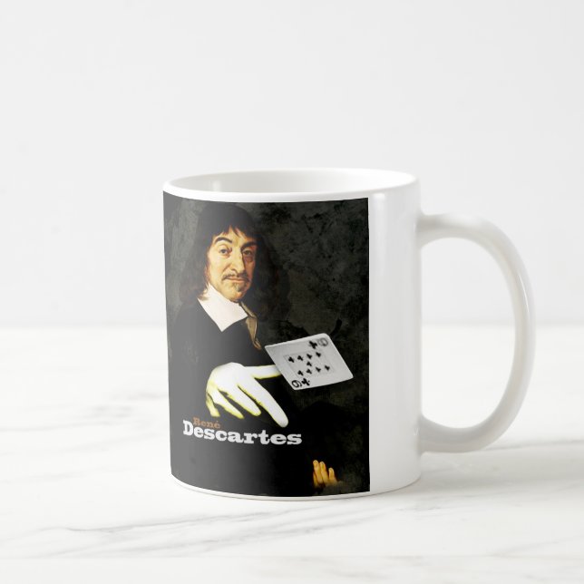 RENÉ DESCARTES PAYS COFFEE MUG (Right)
