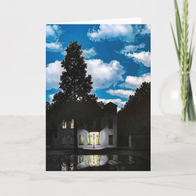 Rene Magritte art painting Card (Front)