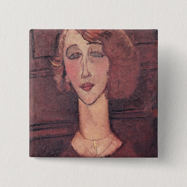 Renee, 1917 15 cm square badge (Front)