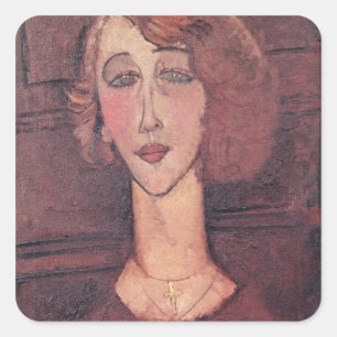 Renee, 1917 square sticker