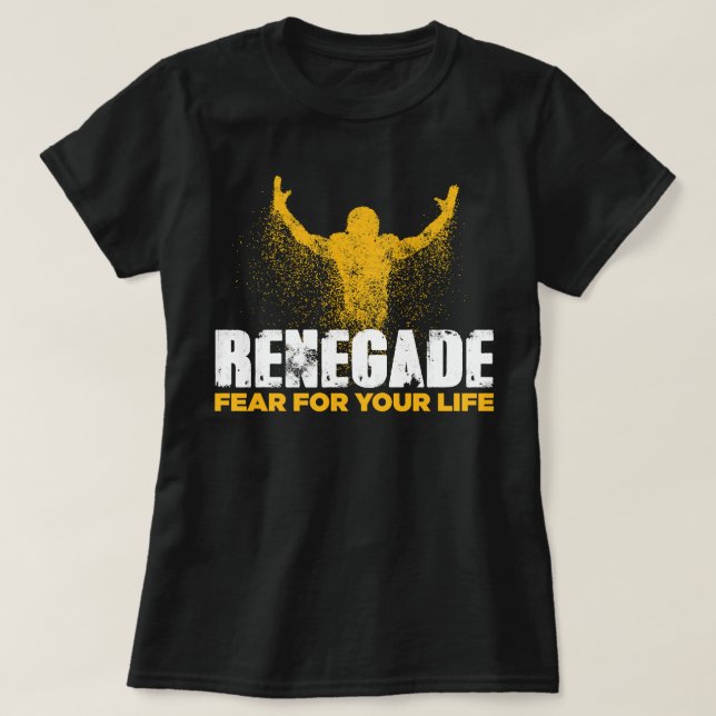 RENEGADE Classic T Shirt (Design Front)
