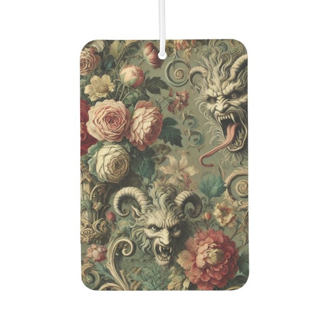 🩸 Renegade Harvest – Gothic Victorian Car Air Freshener (Front)