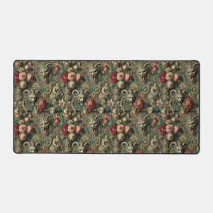 🩸 Renegade Harvest – Gothic Victorian Tapestry Desk Mat