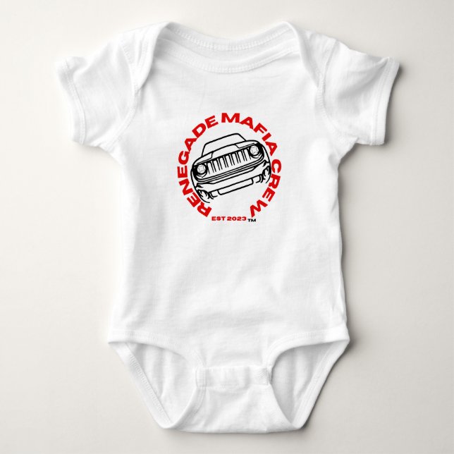 Renegade Mafia Crew for Baby Bodysuit (Front)