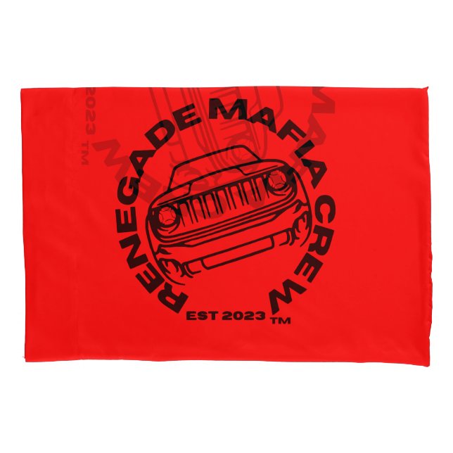 Renegade Mafia Crew Pillow Case Set (Front-Left)