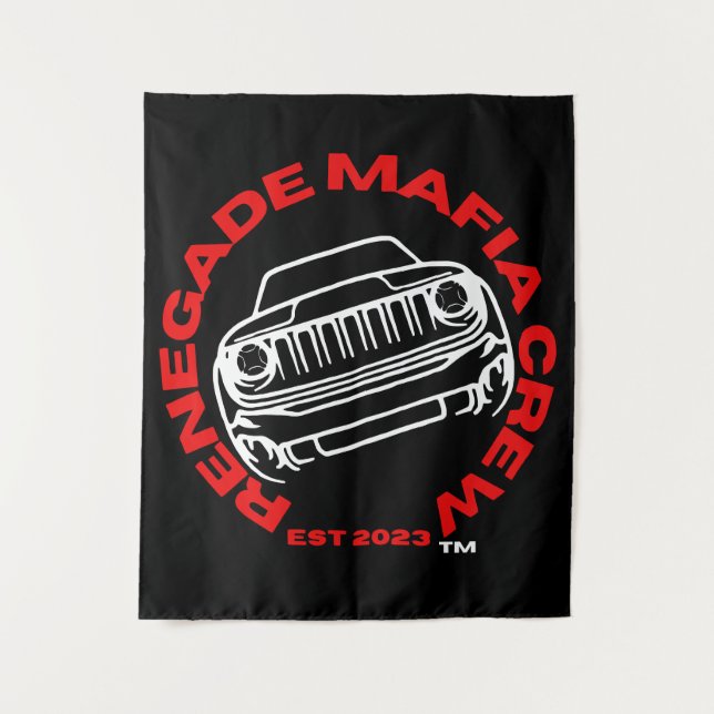 Renegade Mafia Crew Tapestry (Front)