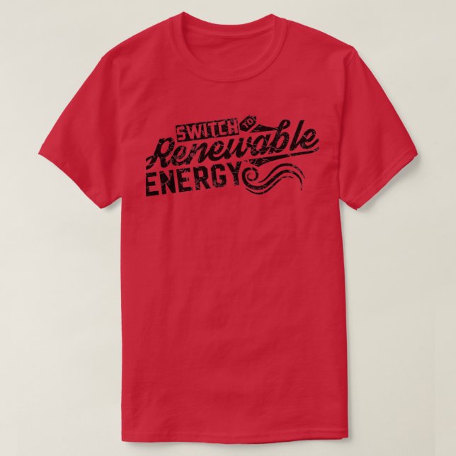 Renewable energy 1 T-Shirt (Design Front)