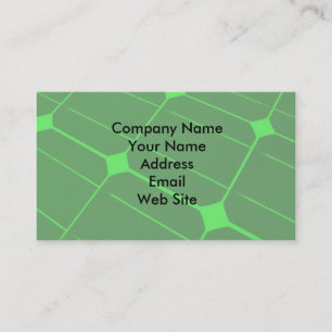 Renewable Energy Business Card