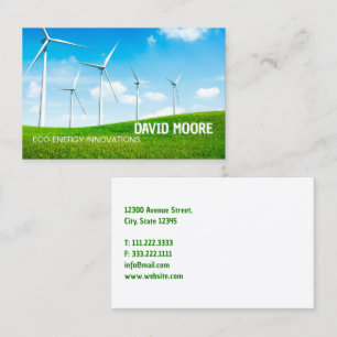 Renewable Energy Business Card