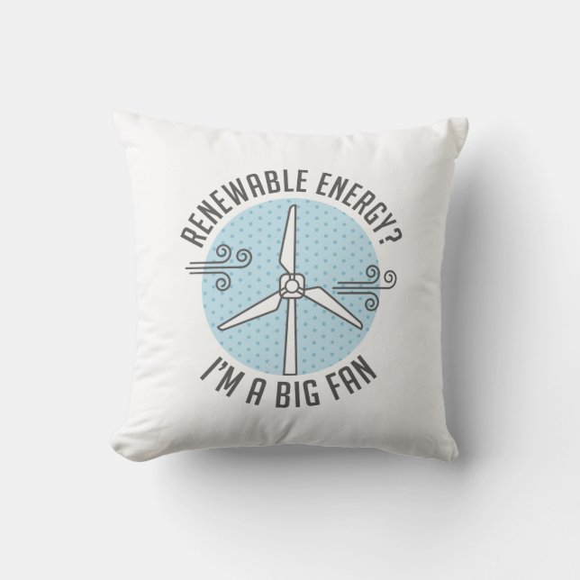 Renewable Energy Cushion (Front)