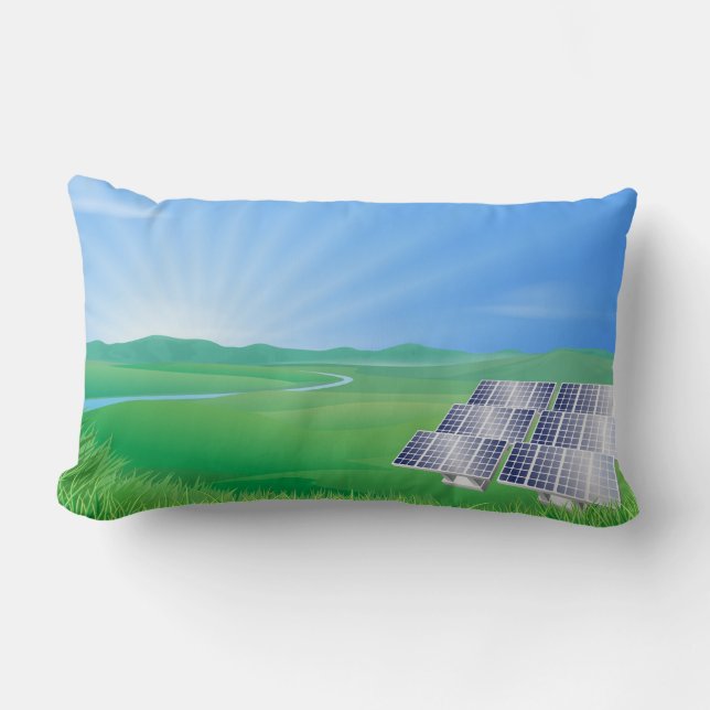 Renewable Energy Lumbar Cushion (Front)