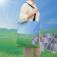 Renewable Energy Solar Tote Bag