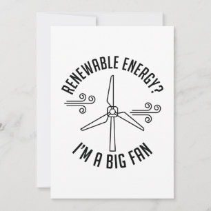Renewable Energy Thank You Card