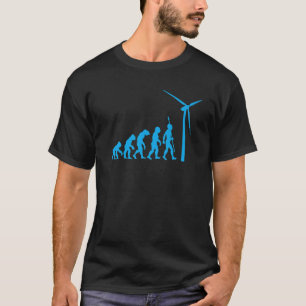 Renewable energy wind power evolution Premium T-Shirt