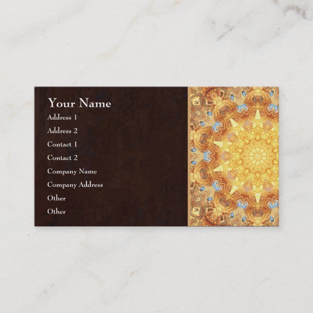 Renewal Mandala Business Card (Front)