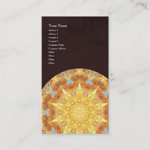Renewal Mandala Vertical Business Card