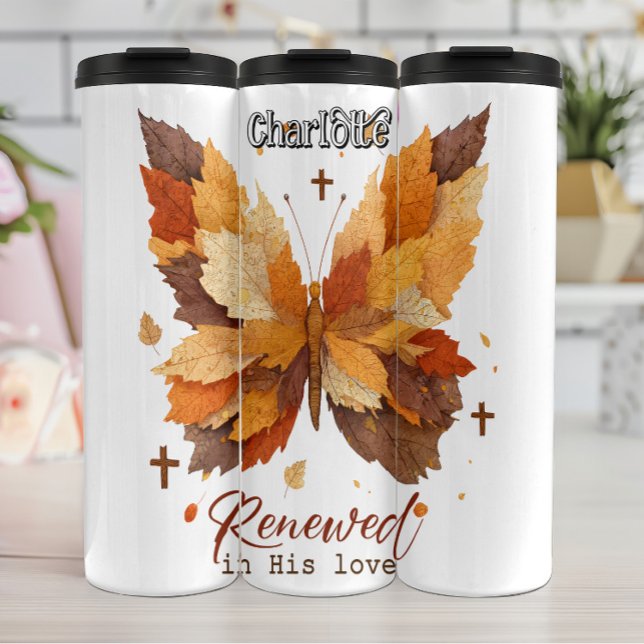 Renewed in His Love Thermal Tumbler (Creator Uploaded)