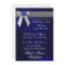 Renewing Wedding Vows Invitations  Cobolt Blue