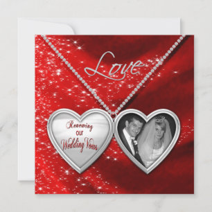 Renewing Wedding Vows - Valentine Invitations