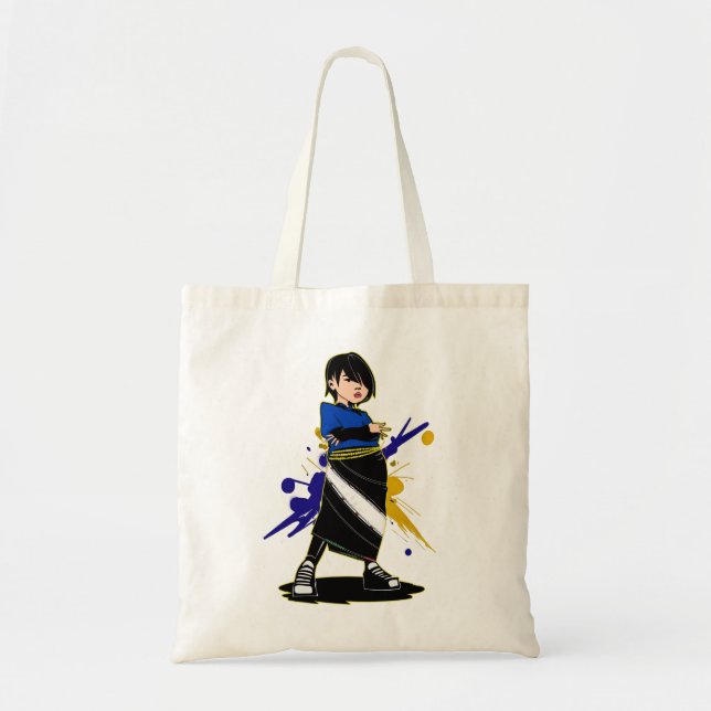Rengma Naga Lady Tribal Tote Bag (Front)
