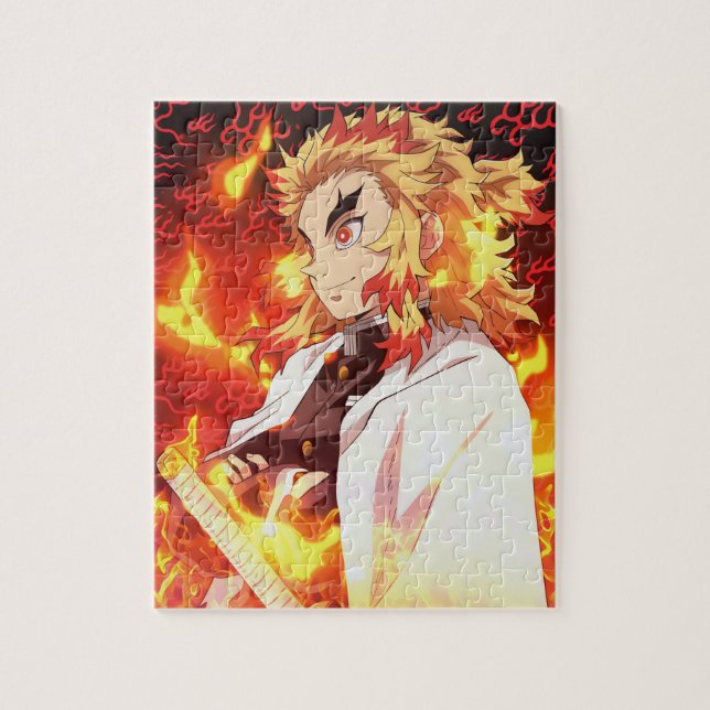 Rengoku Kyojuro Jigsaw Puzzle (Vertical)