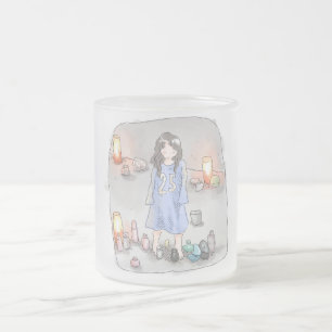 Renji Sayago Frosted Glass Coffee Mug
