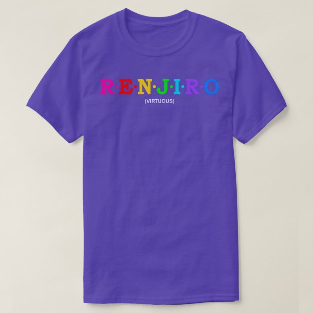 Renjiro Virtuous T-Shirt (Design Front)