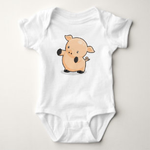 Renkoo Piggy! Baby Bodysuit