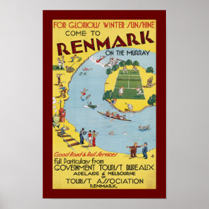Renmark on the Murray Poster