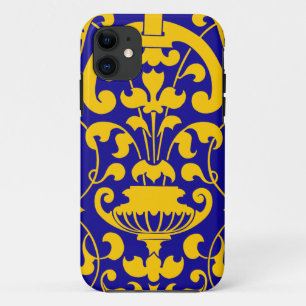 Rennaisance Damask #4 @ Sonolotre iPhone 11 Case