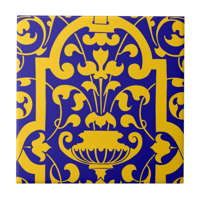 Rennaisance Damask #4 @ Sonolotre Tile (Front)