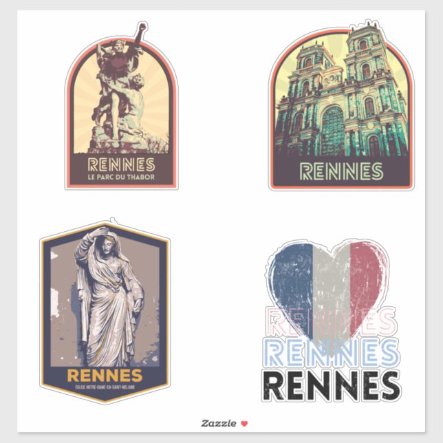 Rennes city France is my proud hometown pack (Sheet)