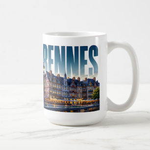 Rennes France Breton Heritage Beauty Coffee Mug