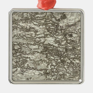 Rennes Metal Tree Decoration