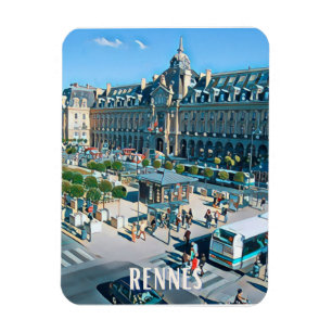 Rennes Photo Vintage  Magnet
