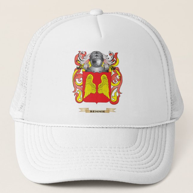 Rennie Coat of Arms (Family Crest) Trucker Hat (Front)