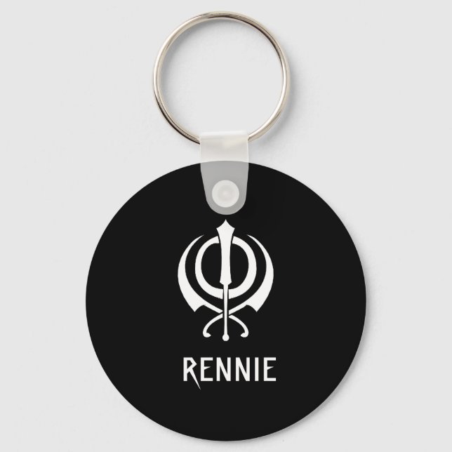 "RENNIE" Key Chain (Front)