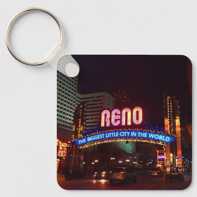 Reno Arch Sign #1 Keychain  (Front)