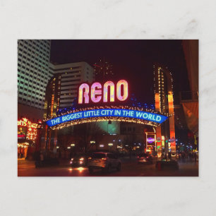 Reno Arch Sign #1 Postcard 