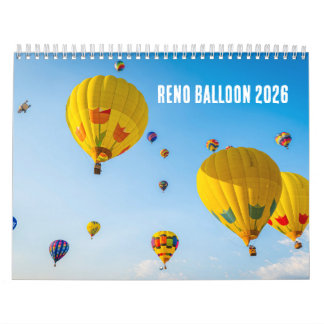 Reno Balloon 2026 Calendar